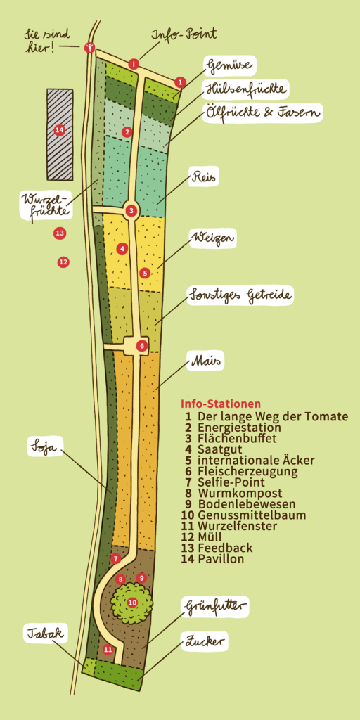 Weltacker-Karte
