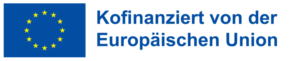 Logo du drapeau de l'UE avec la légende : Cofinancé par l'Union européenne.